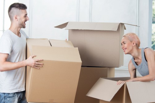 Local moving service preparing for a Forestdale home relocation