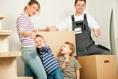 Charity donation and reuse partnership for stored items